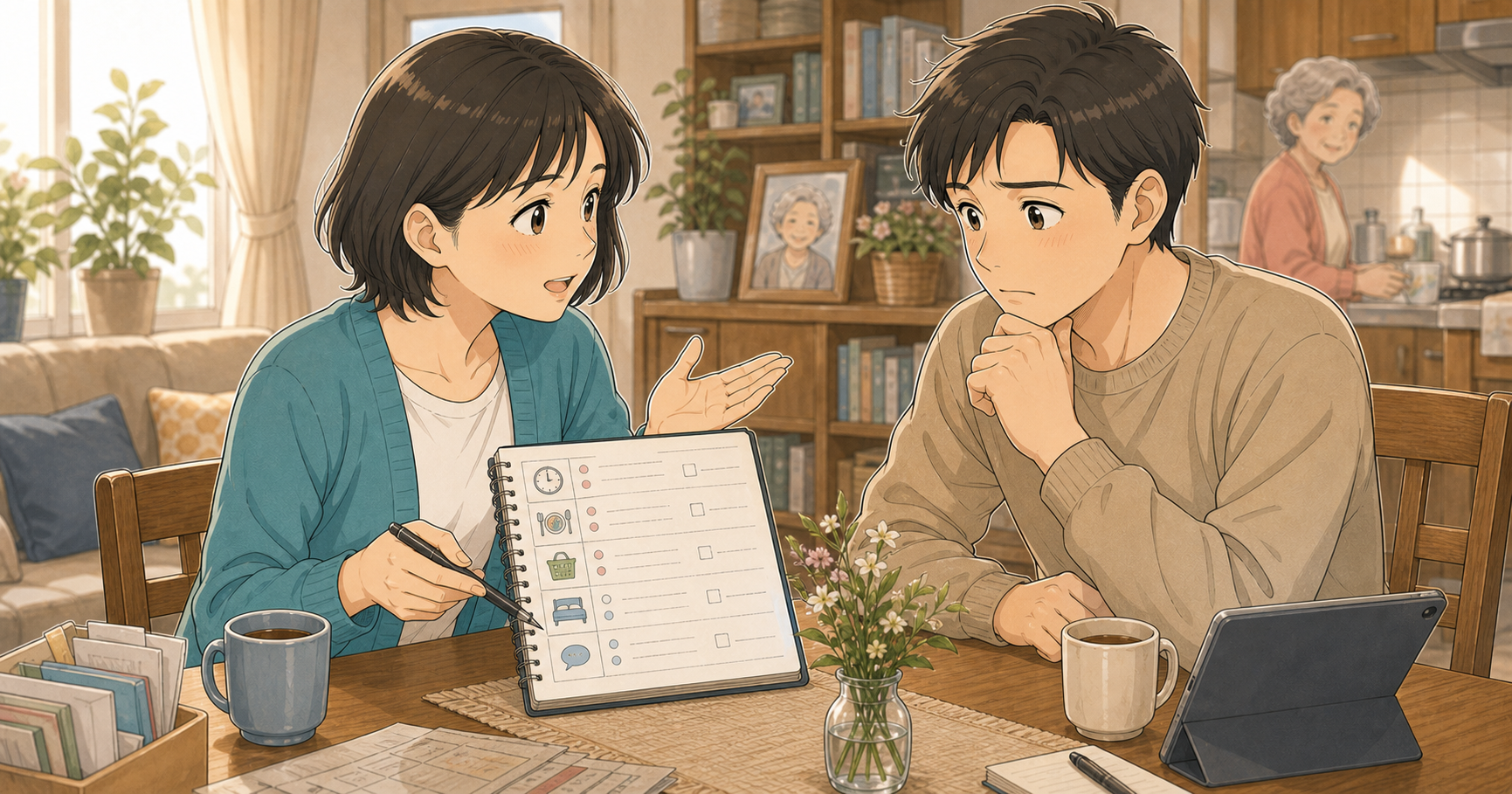 親の変化を兄弟で共有するメモの作り方 アイキャッチ