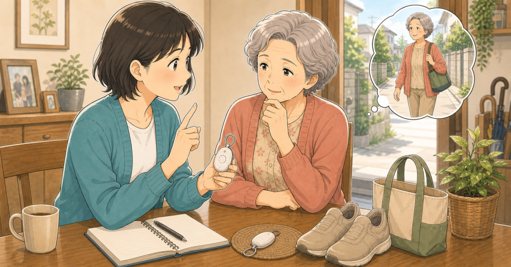 高齢者向けGPSは必要？使う前に家族で確認すること アイキャッチ