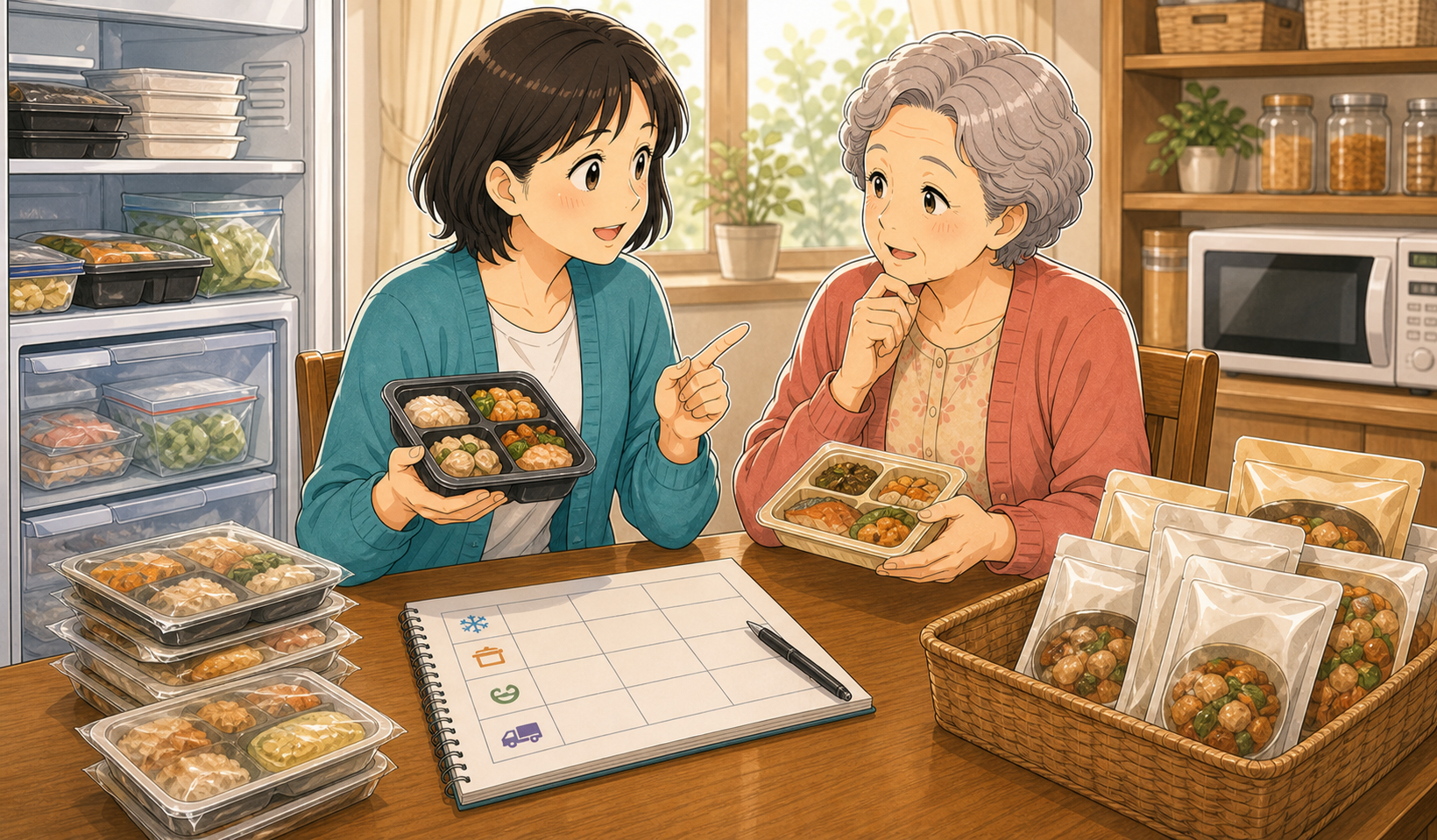 高齢者向け冷凍弁当と常温弁当はどちらが合う？違いを比較 アイキャッチ