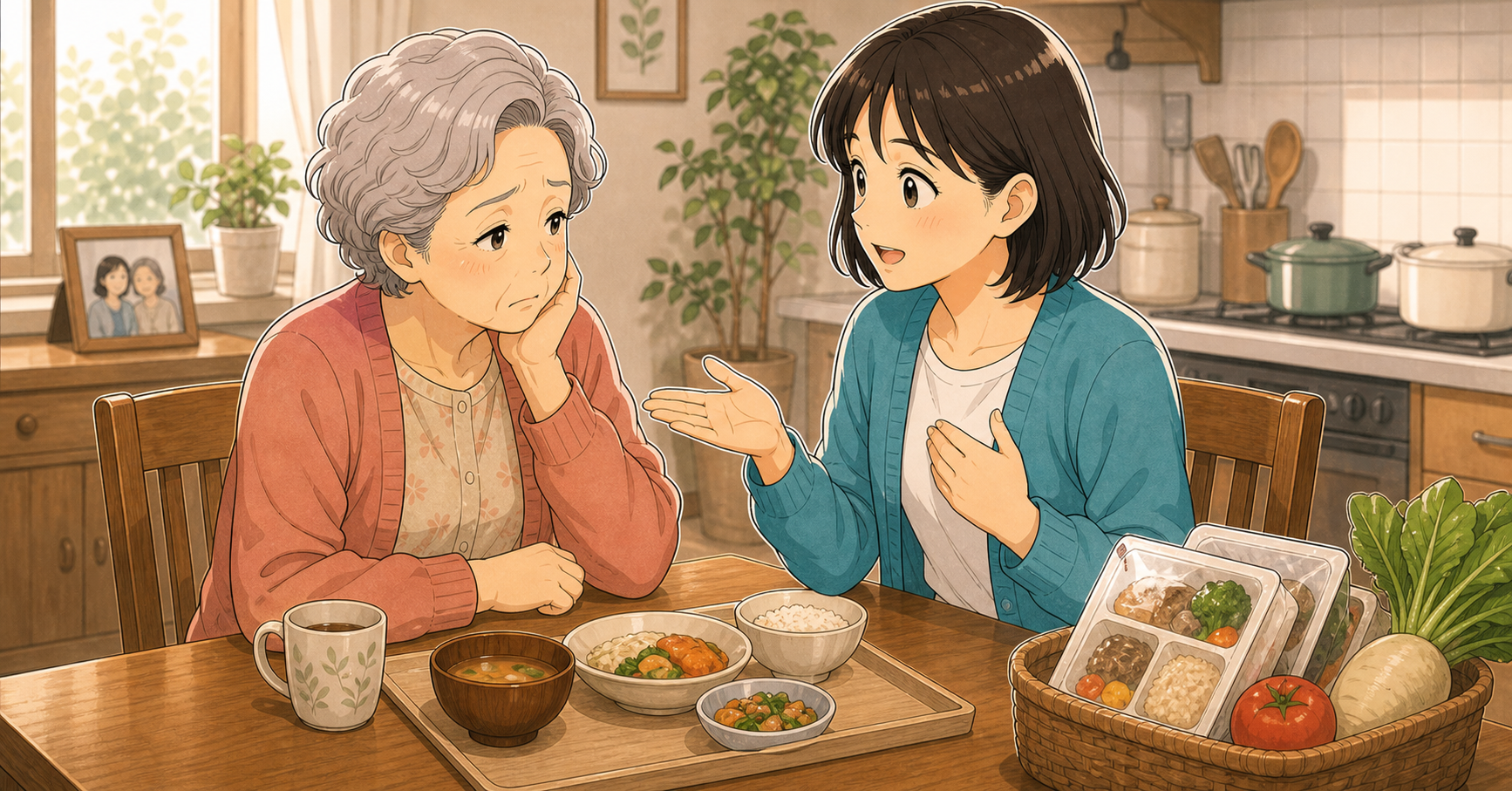 親が料理をしなくなったときに責めずに話す方法 アイキャッチ
