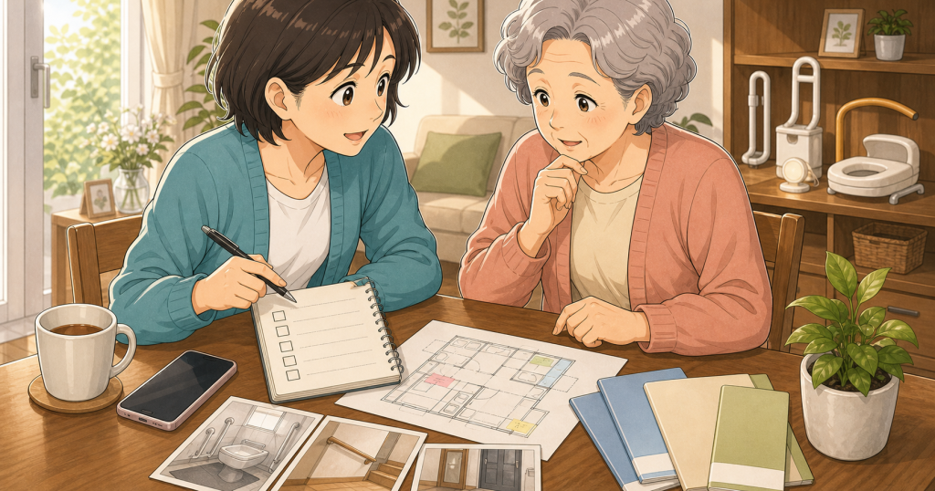 介護保険を使う前に家の安全対策で確認したいこと アイキャッチ