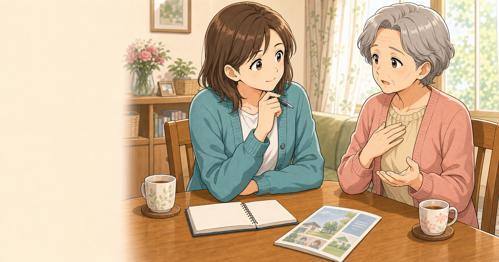 親が介護サービスを嫌がるときの話し方と進め方 アイキャッチ