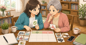 介護保険でできることとできないことを家族向けに整理 アイキャッチ