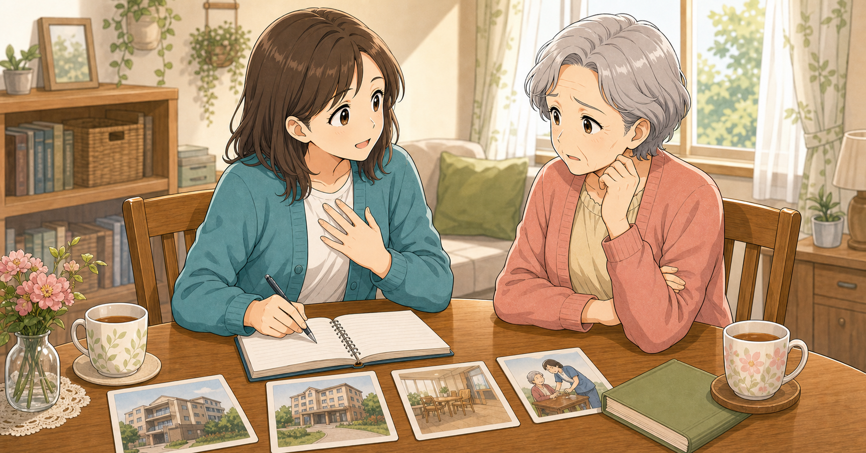親が老人ホームを嫌がるときに最初に話すべきこと アイキャッチ