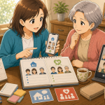 親の介護で家族が揉める前に作る連絡ルール アイキャッチ
